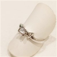 Anello Vidali Gioielli Donna in Oro bianco Zircone ANOR-10-34 - ANOR-10-34